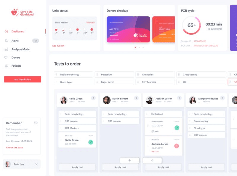 Event Organization & Blood Donation